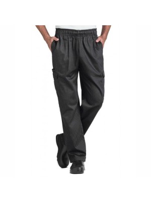Pro Chef Elastic Fit Pants – Black
